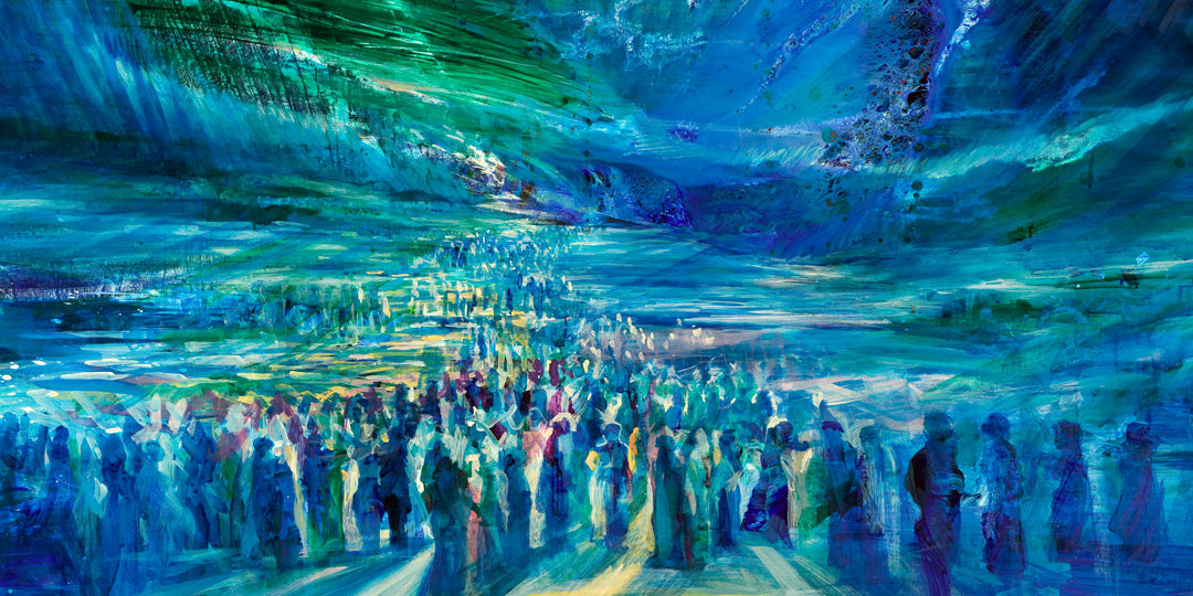 "Crossing the Red Sea" by Yoram Raanan