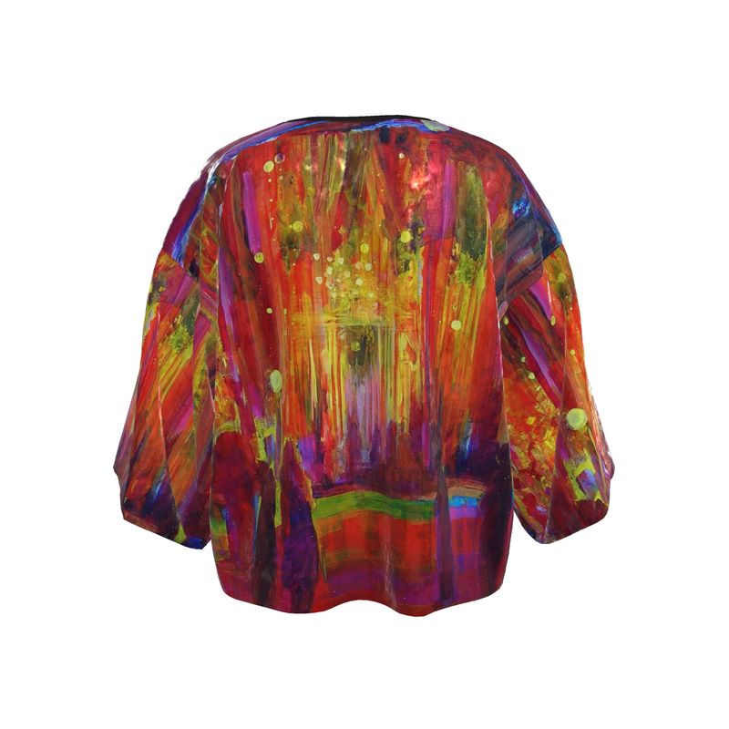Women's Kimono | "Purim Night" by Yoram Raanan