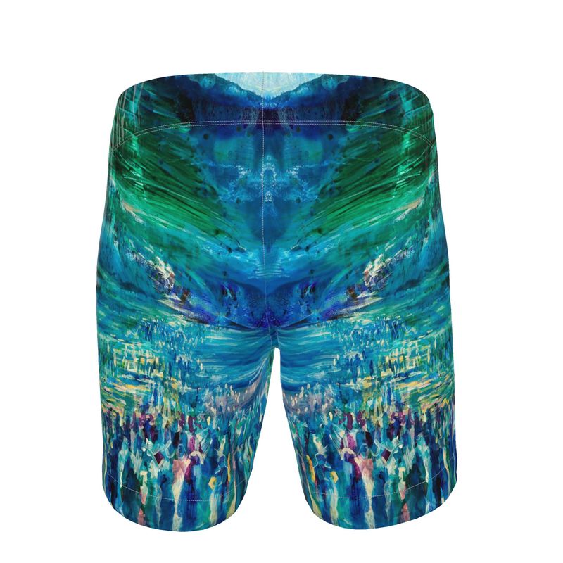 Men's Swim Shorts | "Crossing the Red Sea" by Yoram Raanan