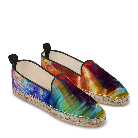 Loafer Espadrilles | "Rainbow Dance" by Yoram Raanan