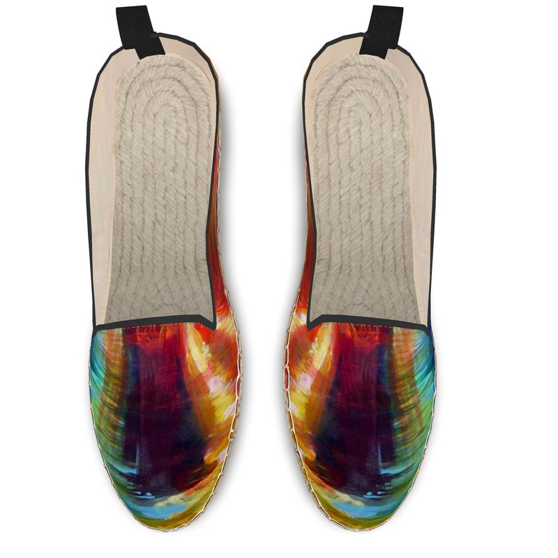 Loafer Espadrilles | "Rainbow Dance" by Yoram Raanan