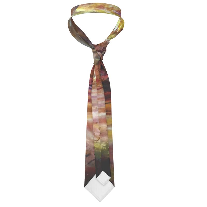 Handmade Silk Tie | "Har Sinai for Now" by Yoram Raanan