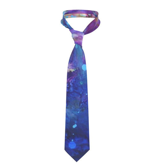 Handmade Silk Tie | "Rainbow Dance" by Yoram Raanan
