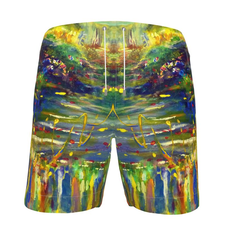 Men's Swim Shorts | "Behar Jubilee" by Yoram Raanan