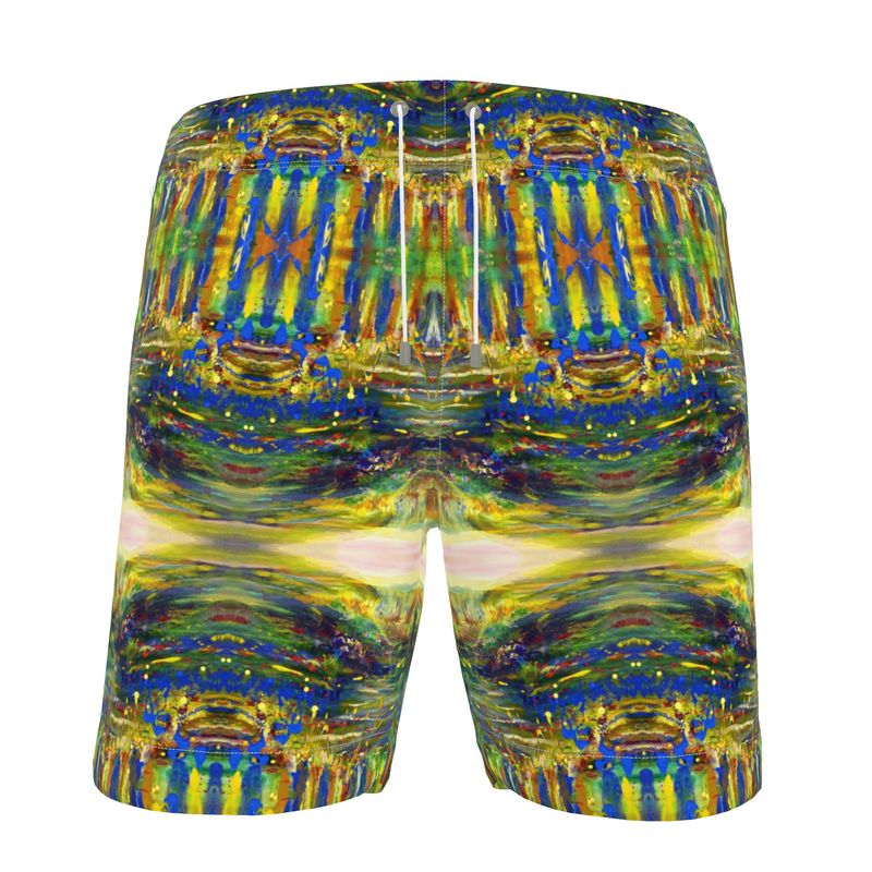 Men's Swim Shorts | "Behar Jubilee" FRACTAL by Yoram Raanan