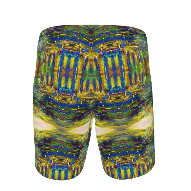 Men's Swim Shorts | "Behar Jubilee" FRACTAL by Yoram Raanan