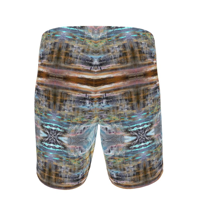 Men's Swim Shorts | "Kotel Quiet Time" FRACTAL by Yoram Raanan