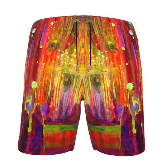 Men's Swim Shorts | "Purim Night" by Yoram Raanan