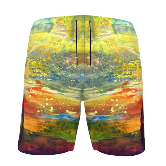 Men's Swim Shorts | "The Dance of Life" by Yoram Raanan