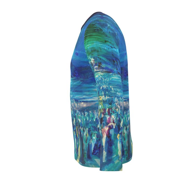 Men's Long Sleeve T-Shirt | "Crossing the Red Sea" by Yoram Raanan