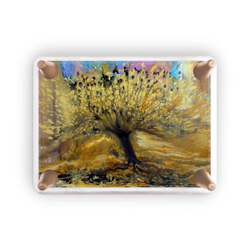 Footstool | "Tree of Lights" by Yoram Raanan
