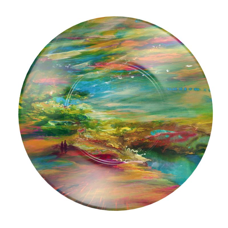 Cup & Saucer | "Bereshit" by Yoram Raanan