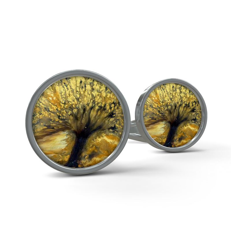Cufflinks | "Tree of Lights" by Yoram Raanan