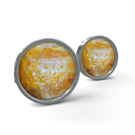 Cufflinks | "Jerusalem Tree of Life" by Yoram Raanan