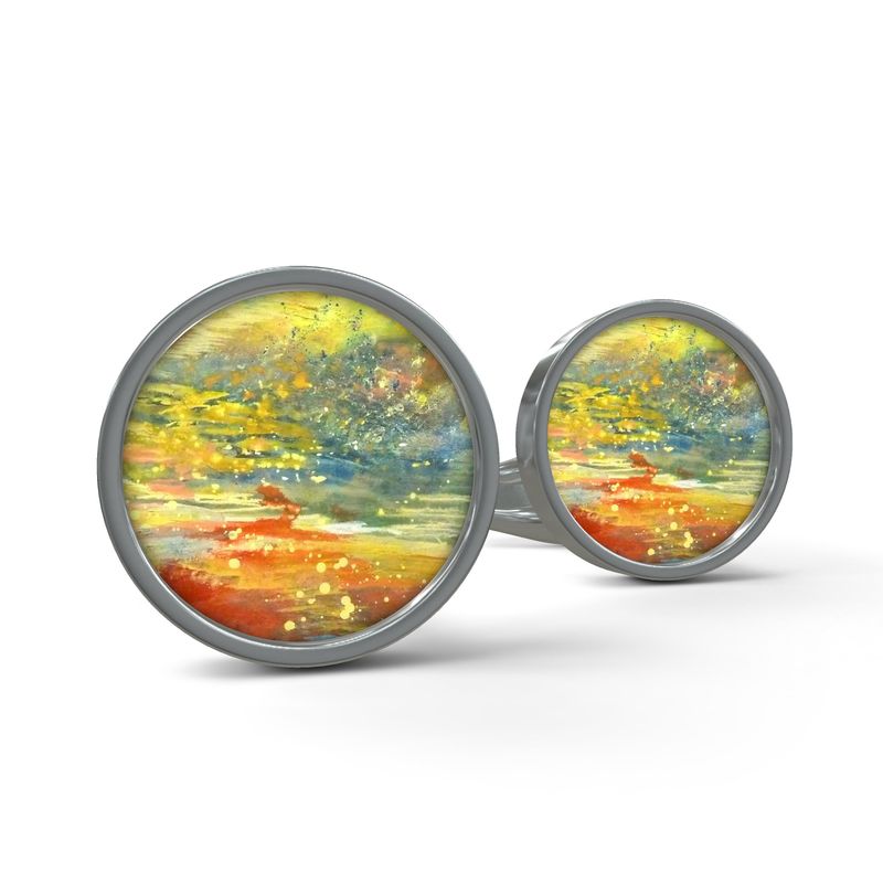 Cufflinks | "The Dance of Life" by Yoram Raanan
