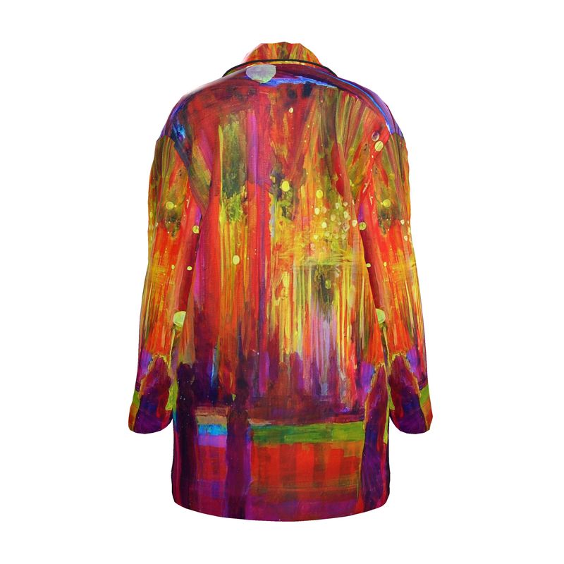 Women's Luxury Pajama Shirt | "Purim Night" by Yoram Raanan