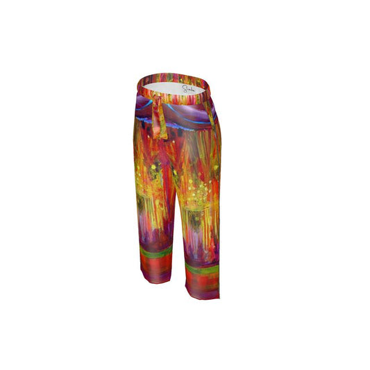 Women's Luxury Pajama Trousers | "Purim Night" by Yoram Raanan