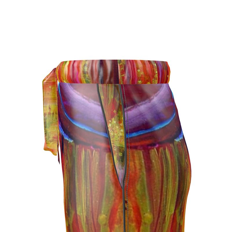Women's Luxury Pajama Trousers | "Purim Night" by Yoram Raanan