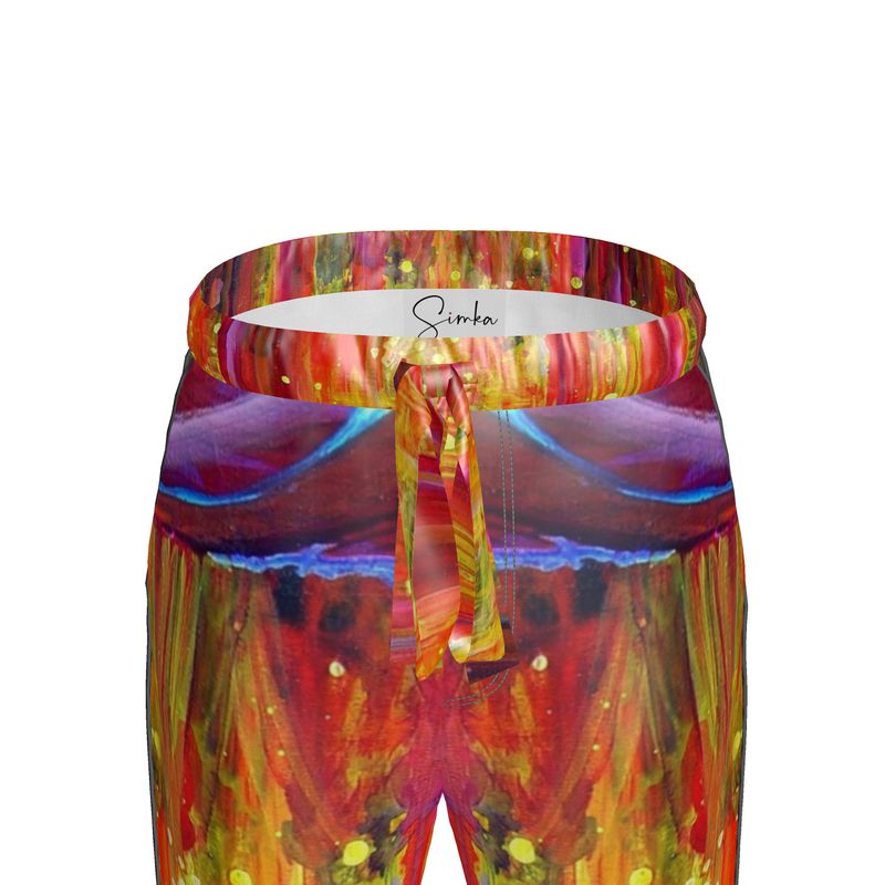 Women's Luxury Pajama Trousers | "Purim Night" by Yoram Raanan