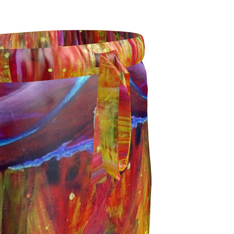 Women's Luxury Pajama Trousers | "Purim Night" by Yoram Raanan