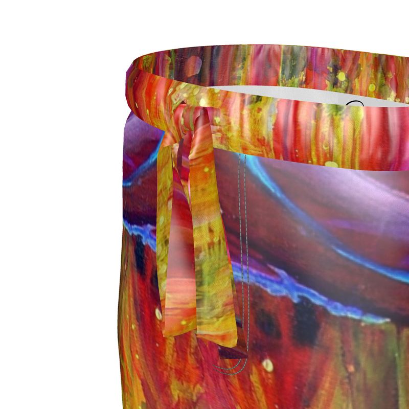 Women's Luxury Pajama Trousers | "Purim Night" by Yoram Raanan