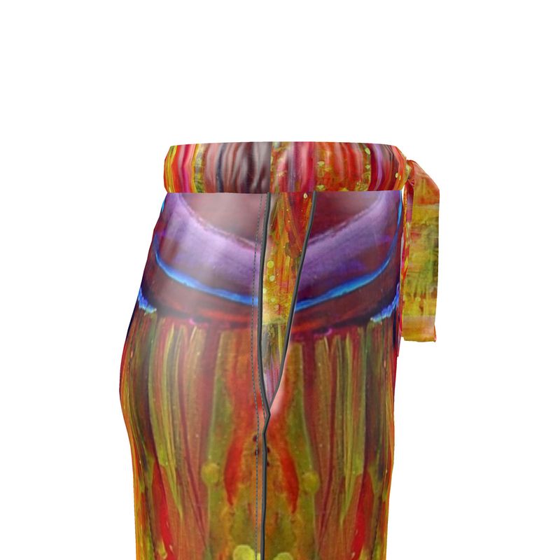 Women's Luxury Pajama Trousers | "Purim Night" by Yoram Raanan
